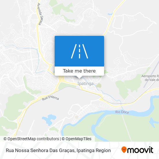 Mapa Rua Nossa Senhora Das Graças