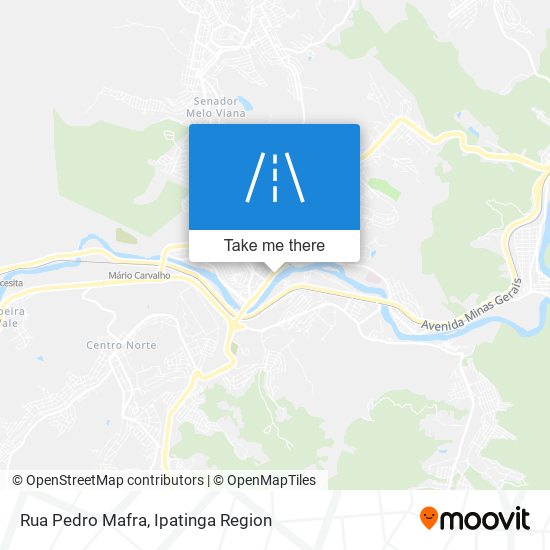 Mapa Rua Pedro Mafra