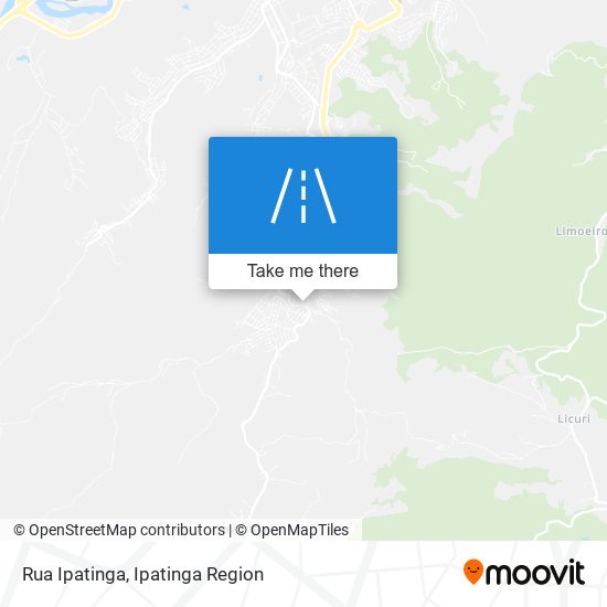 Mapa Rua Ipatinga