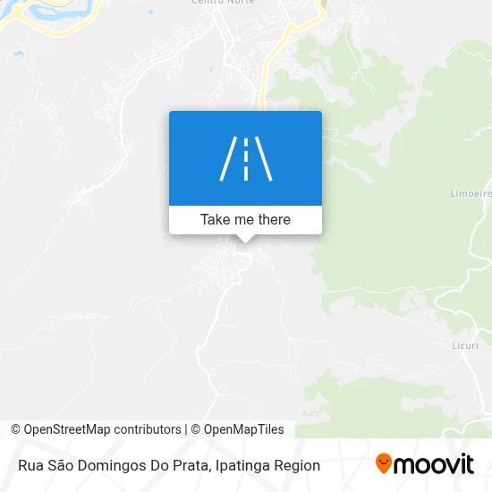 Rua São Domingos Do Prata map