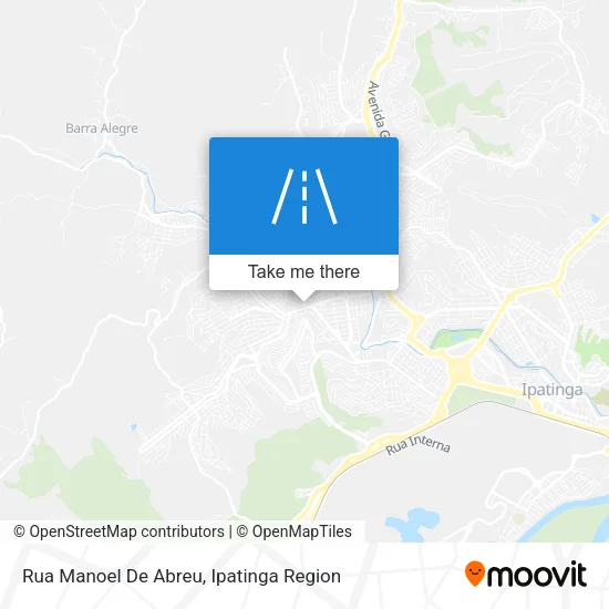 Rua Manoel De Abreu map