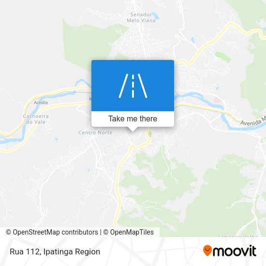 Rua 112 map