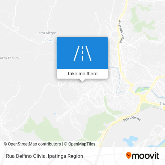 Rua Delfino Olívia map