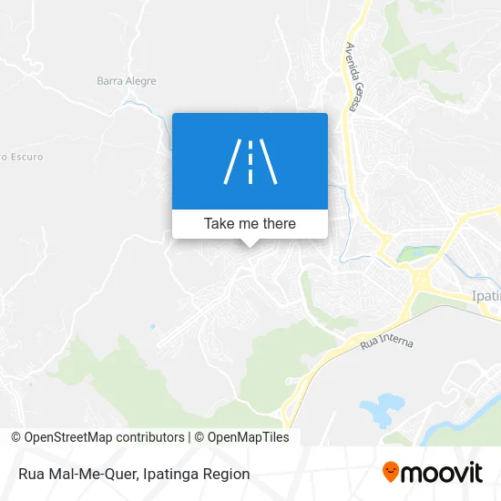 Rua Mal-Me-Quer map