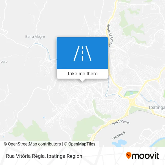 Rua Vitória Régia map