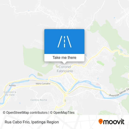 Rua Cabo Frio map