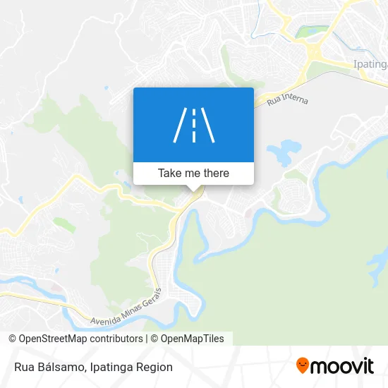 Rua Bálsamo map