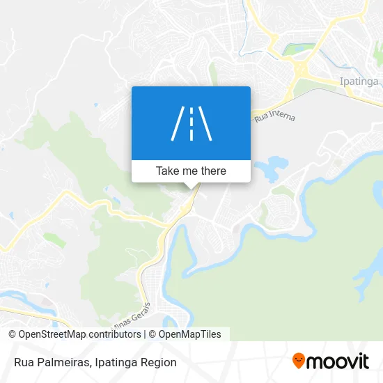 Rua Palmeiras map