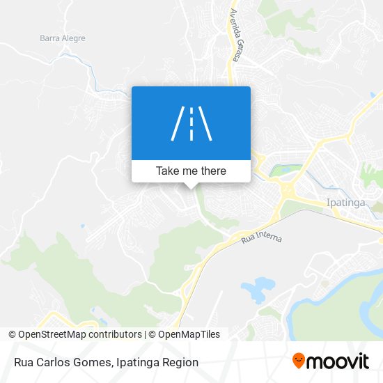 Rua Carlos Gomes map