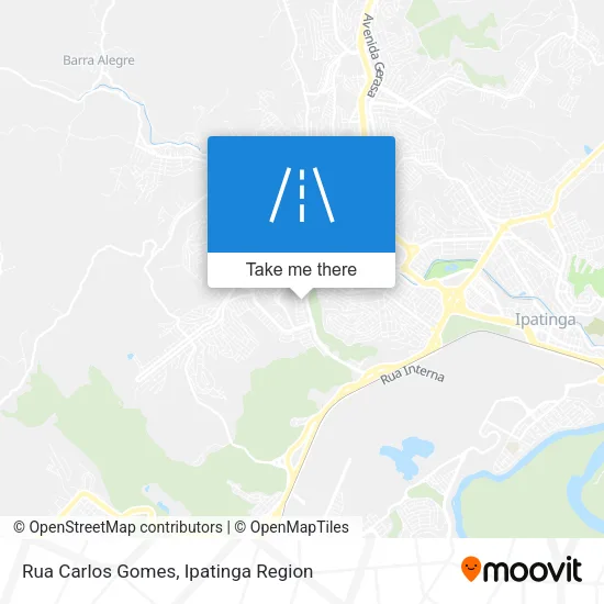 Rua Carlos Gomes map