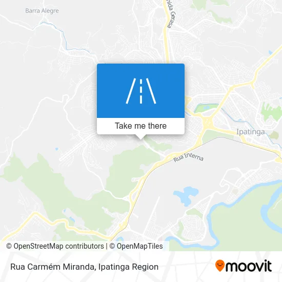 Rua Carmém Miranda map