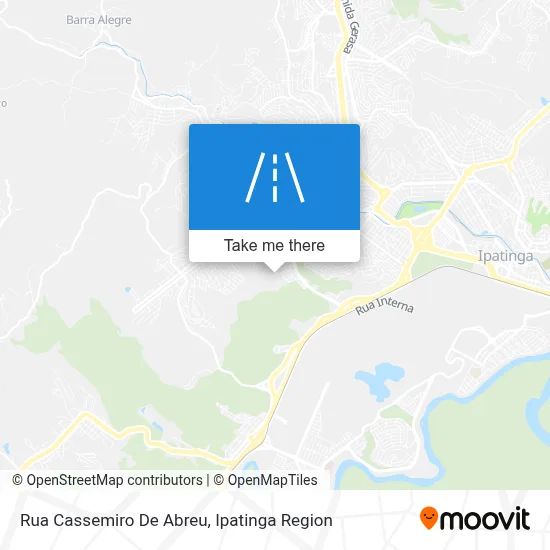 Rua Cassemiro De Abreu map