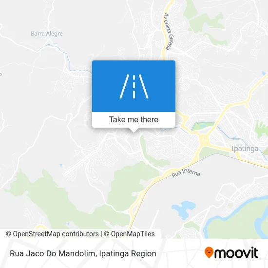 Rua Jaco Do Mandolim map