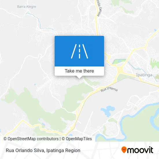 Rua Orlando Silva map