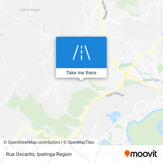 Rua Oscarito map