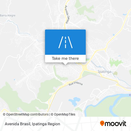 Mapa Avenida Brasil