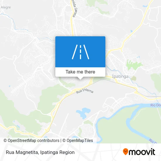 Rua Magnetita map