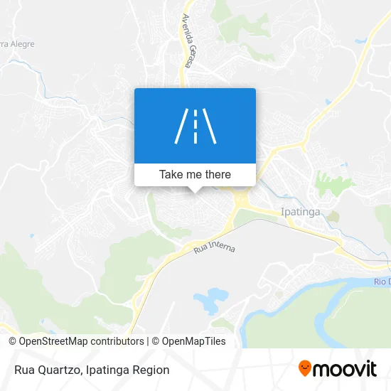 Rua Quartzo map