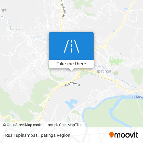 Mapa Rua Tupinambás