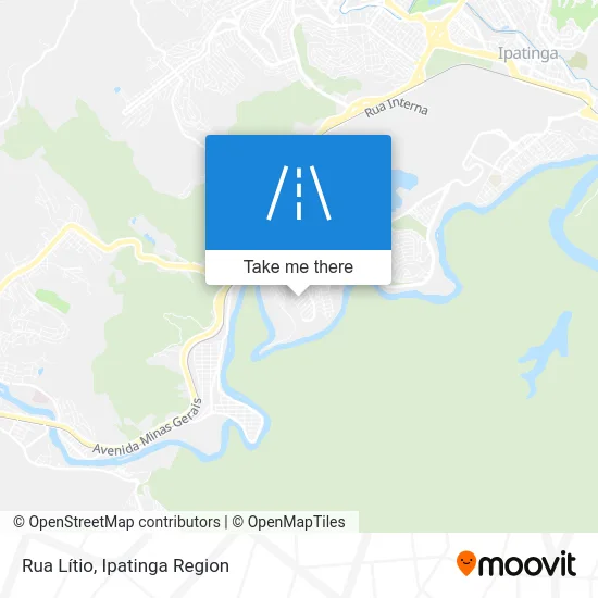 Rua Lítio map