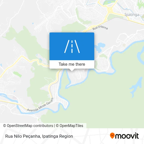 Rua Nilo Peçanha map