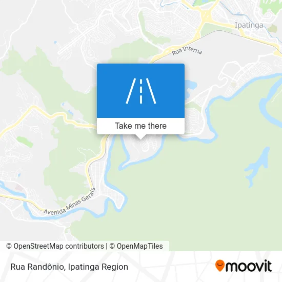 Rua Randônio map