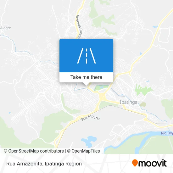 Rua Amazonita map