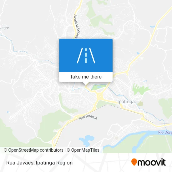 Rua Javaes map