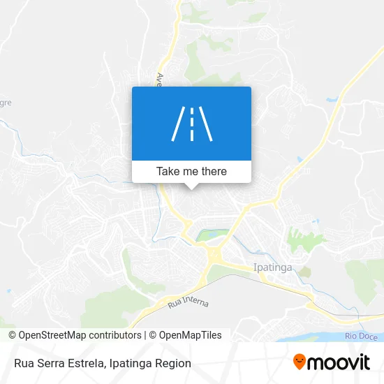 Rua Serra Estrela map