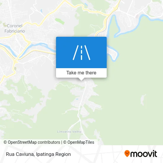 Rua Caviuna map