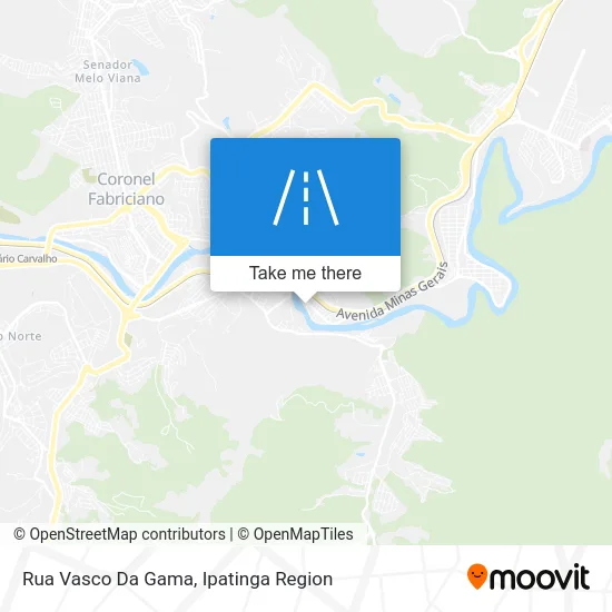 Rua Vasco Da Gama map