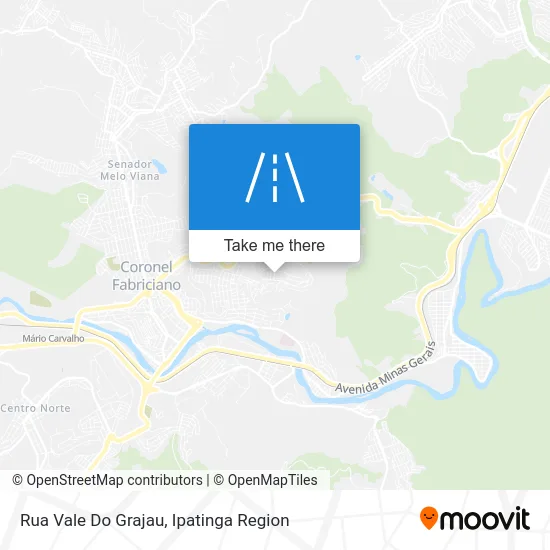 Rua Vale Do Grajau map