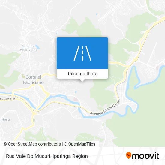 Rua Vale Do Mucuri map