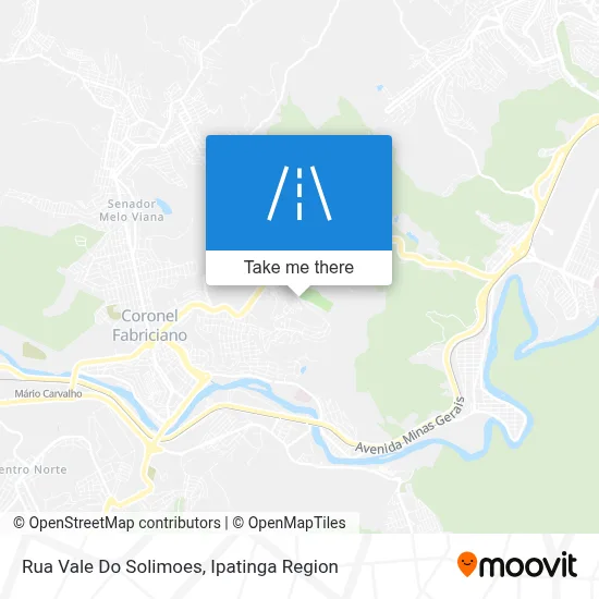 Rua Vale Do Solimoes map