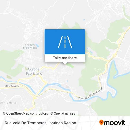 Rua Vale Do Trombetas map