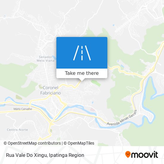 Rua Vale Do Xingu map