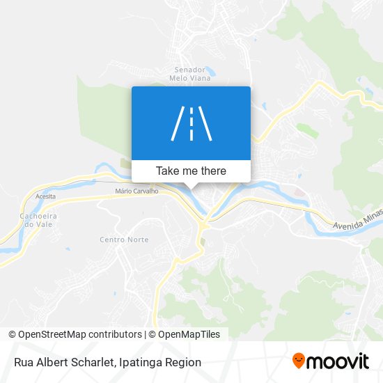 Rua Albert Scharlet map