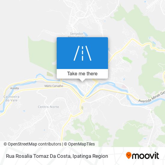 Rua Rosalia Tomaz Da Costa map