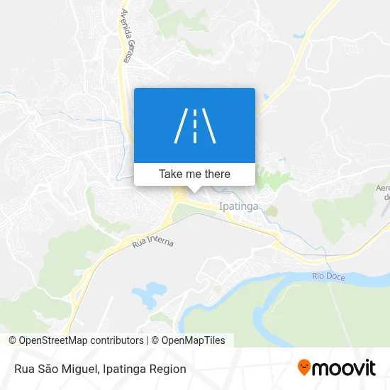 Rua São Miguel map