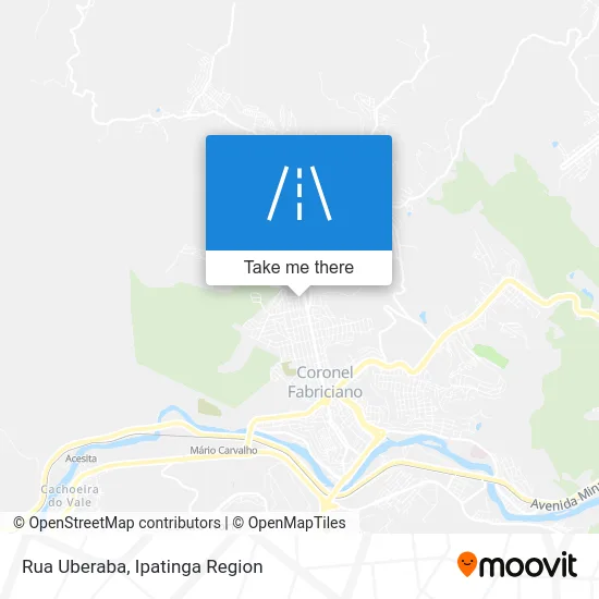 Rua Uberaba map
