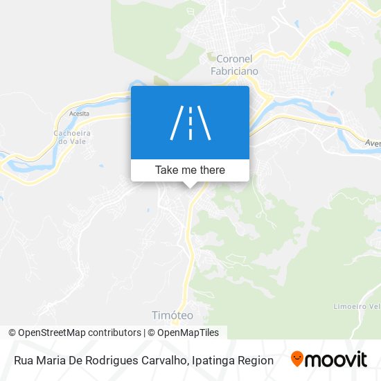 Rua Maria De Rodrigues Carvalho map