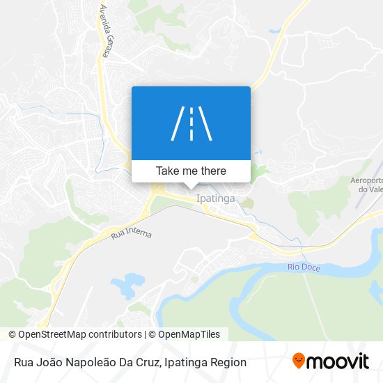 Mapa Rua João Napoleão Da Cruz