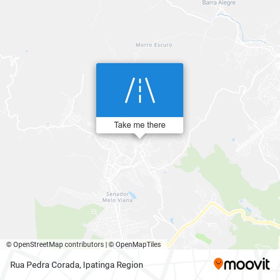 Rua Pedra Corada map