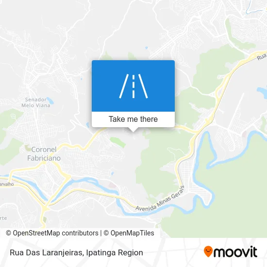 Rua Das Laranjeiras map