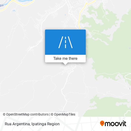 Mapa Rua Argentina