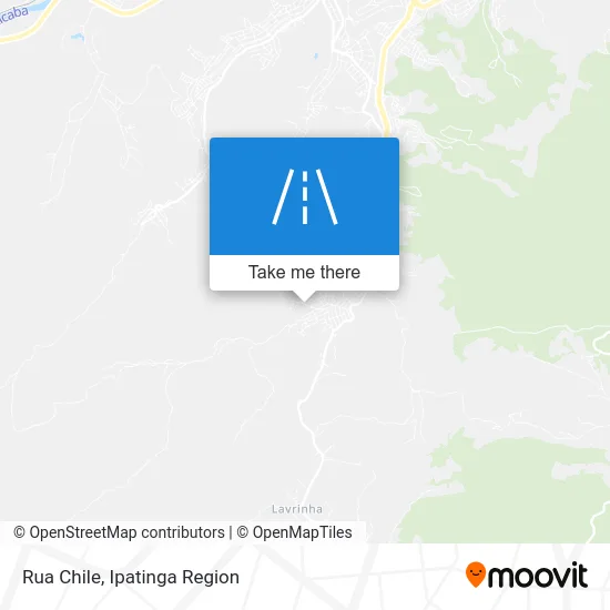 Rua Chile map