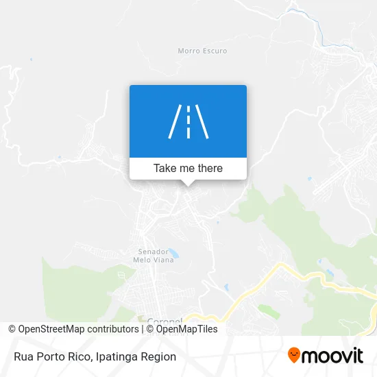 Rua Porto Rico map
