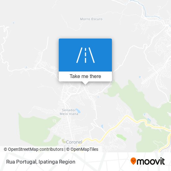 Rua Portugal map