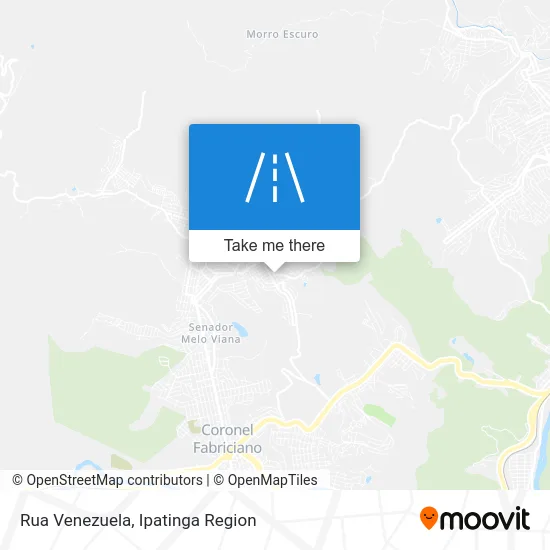 Rua Venezuela map