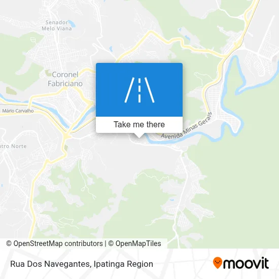 Rua Dos Navegantes map